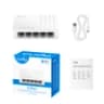Switch Cudy 5 puertos Gigabit - Split USB-C