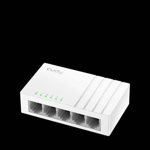 Switch Cudy 5 puertos Gigabit - Split USB-C