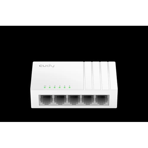 Switch Cudy 5 puertos Gigabit - Split USB-C