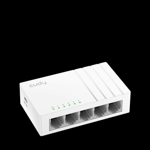 Switch Cudy 5 puertos Gigabit - Split USB-C