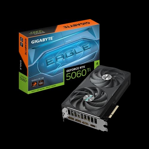 Placa de Video GIGABYTE GeForce RTX 5060 Ti EAGLE OC 8G