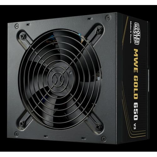 Fuente Cooler Master MWE Gold 650 80 Plus NM FR A/AR cord