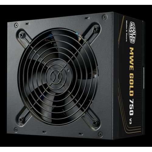 Fuente Cooler Master MWE Gold 750 80 Plus NM FR A/AR cord