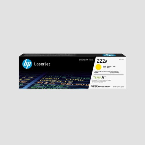 HP Toner  222A Amarillo