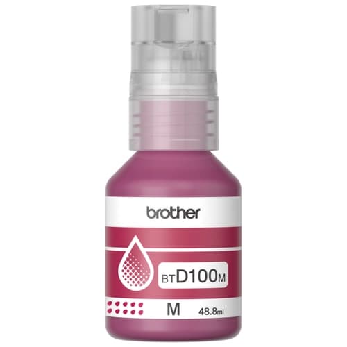 Botella de tinta Brother BTD100 Color Magenta