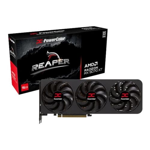 Placa de Video Powercolor Reaper AMD Radeon RX 9070 16GB GDDR6