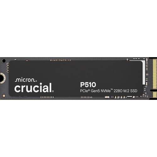 Disco Crucial 1TB P510 M.2 2280 NVMe 11000 MB/s