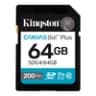 Tarjeta de Memoria KINGSTON Canvas Go Plus 64GB G4