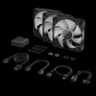 Kit de inicio de ventiladores CORSAIR iCUE LINK RX120 RGB 120 mm X3 negro