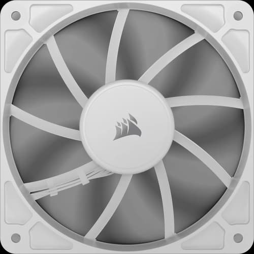 Kit de ventiladores CORSAIR PWM de 120 mm RS120 x3 blanco