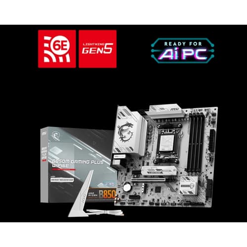 Motherboard MSI B850M GAMING PLUS WIFI6E AM5 DDR5