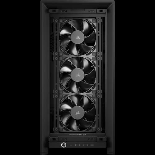 Gabinete CORSAIR semitorre modular FRAME 4000D RS negro