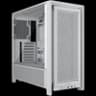 Gabinete CORSAIR semitorre modular FRAME 4000D RS blanco