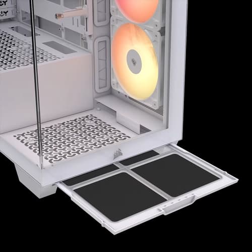 Gabinete CORSAIR semitorre 3500X RS-R ARGB blanco