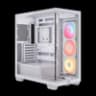 Gabinete CORSAIR semitorre 3500X LX-R RGB iCUE LINK blanco
