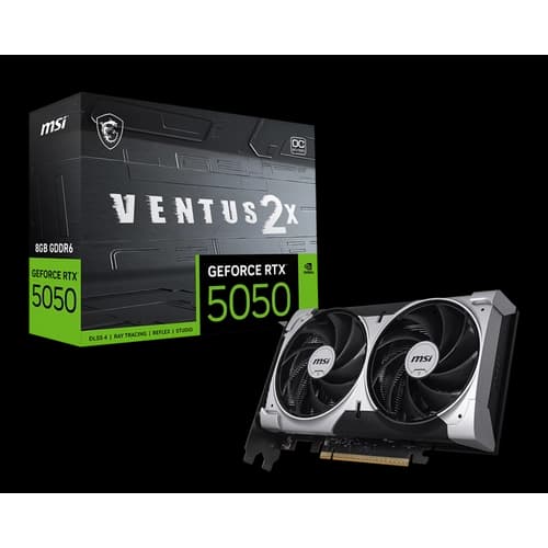 Placa de Video MSI Geforce RTX 5050 8G VENTUS 2X O