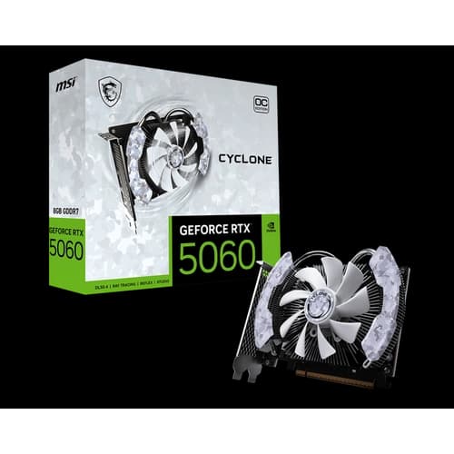 Placa de Video MSI Geforce RTX 5060 8G CYCLONE OC