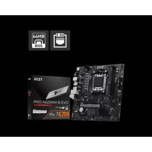 Motherboard MSI PRO A620AM-B EVO AM5 DDR5