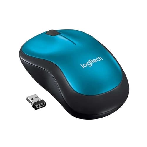 Mouse Inalámbrico LOGITECH M185 Azul
